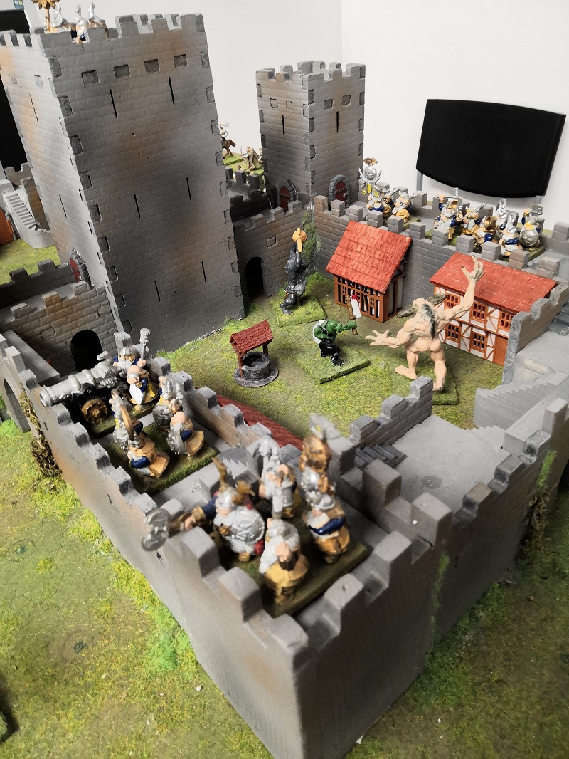 anniversaire les nains au château