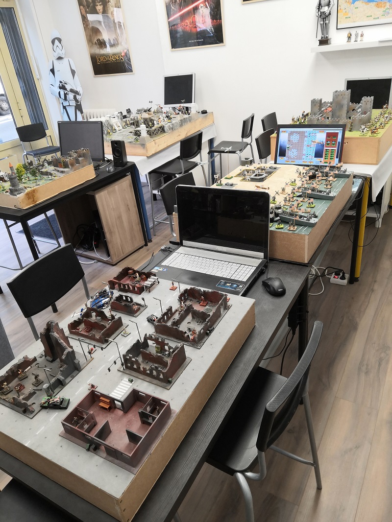 anniversaire table de zombies