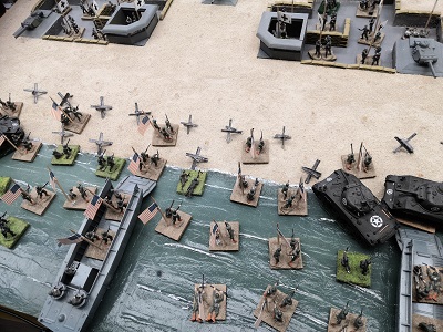 figurine 1/72 omaha beach